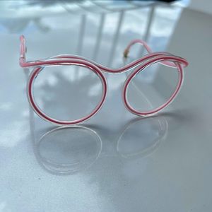 See through pink Sunglasses